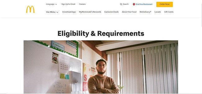 McDonald’s HACER National Scholarship Official Website