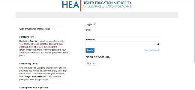 Government of Ireland International Education Scholarships Online Portal