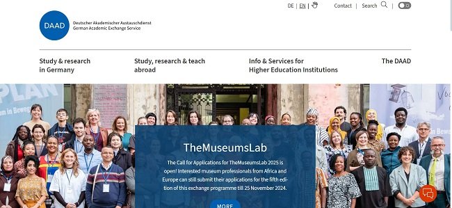 DAAD EPOS Scholarship Official Website