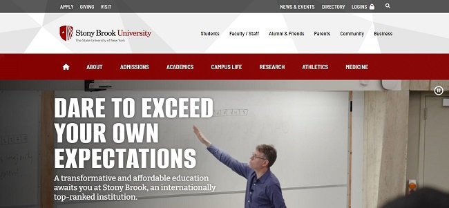 Stony Brook Presidential Scholarship Official Website