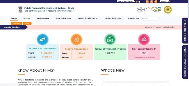 NSP Scholarship Payment Status Official Website