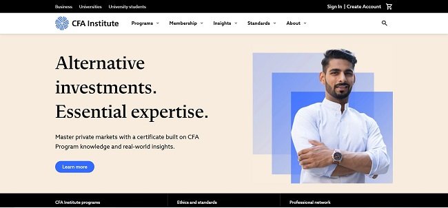 CFA Scholarship Official Website
