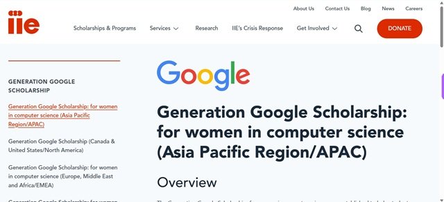IIE Website